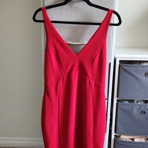 Lulus Iconic Moment Red Bodycon Dress - Picture 2 of 2